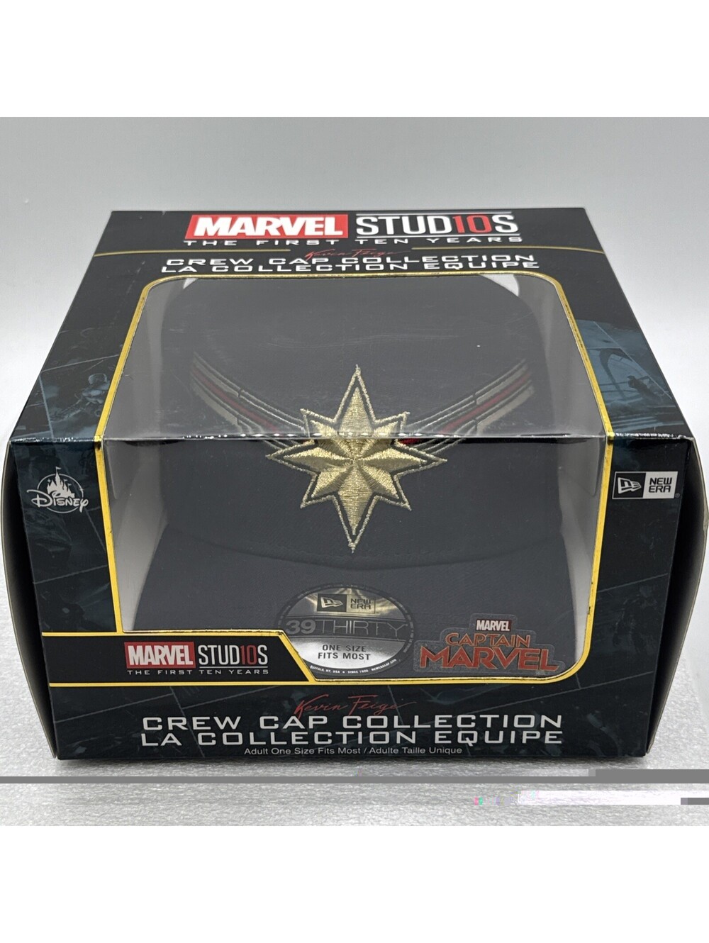 New Era Marvel Studios First 10 Years Kevin Feige Captain Crew Cap Hala Star 39